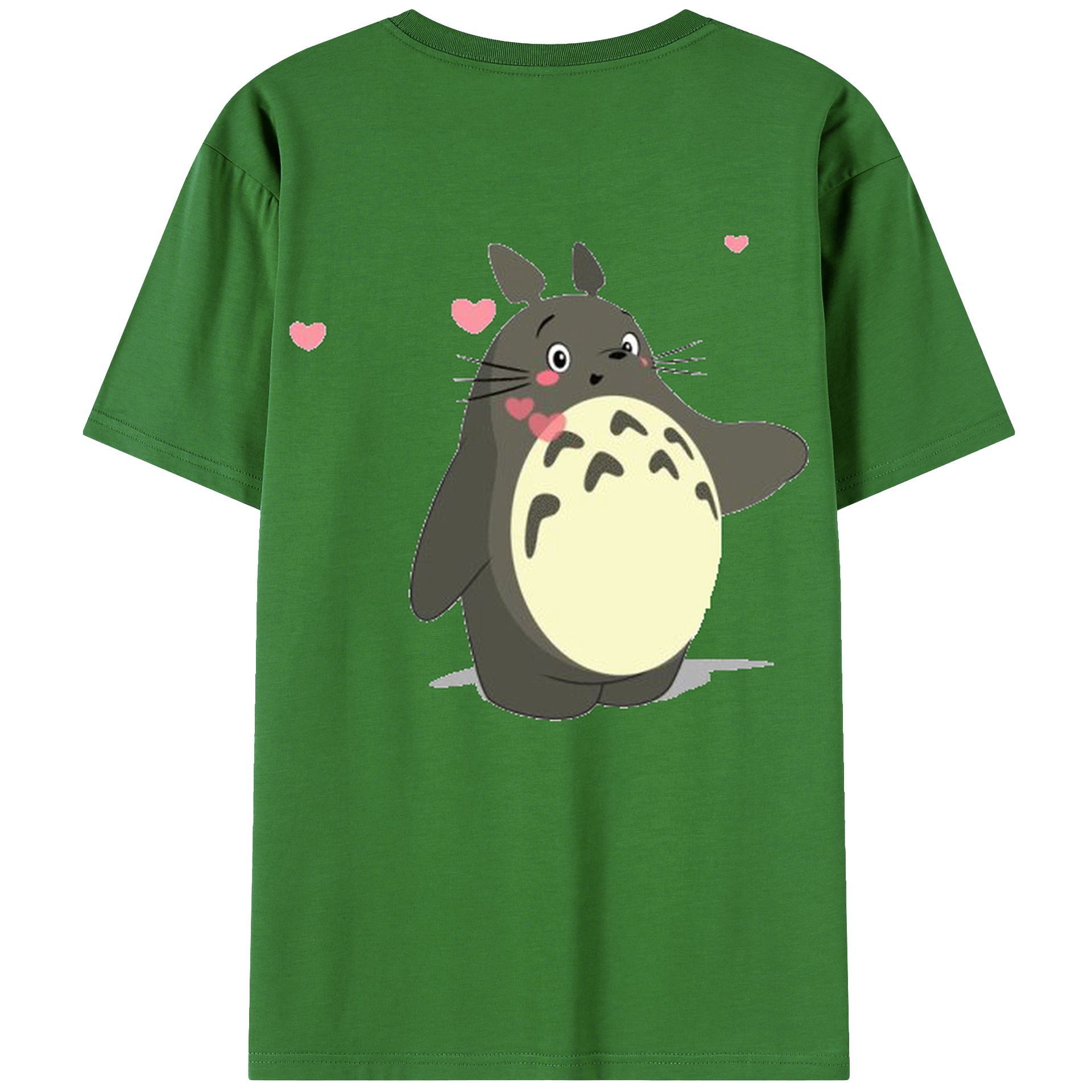 （画像用） となりのトトロ 草壁メイ 草壁サツキ My Neighbor Totoro Satsuki Kusakabe Mei Kusakabe レディース半袖Tシャツ(バックプリント)